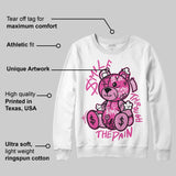 Dunk Low Active Fuchsia DopeSkill Sweatshirt Smile Through The Pain Graphic