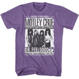 Motley Crue - Dr Feelgood Songs Boyfriend Tee