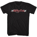 Motley Crue Rd & Wht Logo Boyfriend Tee