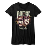 Motley Crue Theatre Of Pain Womens T-Shirt