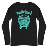 Motorhead - Neon Teal Warpig Long Sleeve T-Shirt