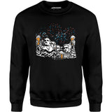 Mount Rushmore Beers - Unisex Sweatshirt
