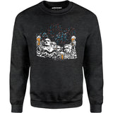 Mount Rushmore Beers - Unisex Sweatshirt