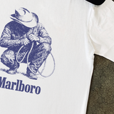 MARLO MAN 'RUSTLER' HEAVYWEIGHT WHITE T-SHIRT