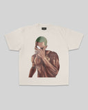 Mr. Ocean Oversized Big Face Cream Tee
