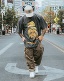 Ms. Badu Oversized Big Face Shadow Tee