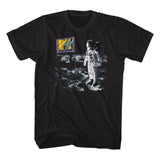 MTV - Flag On Moon T-Shirt