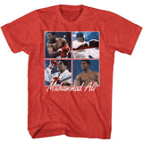 Muhammad Ali - Ali Four Squares Boyfriend Tee
