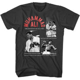 Muhammad Ali - Ali Quote Collage Boyfriend Tee