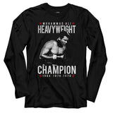 Muhammad Ali - Heavychamp Long Sleeve Tee