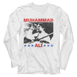 Muhammad Ali - Raising Fist Long Sleeve Tee