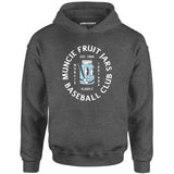 Muncie Fruit Jars - Indiana - Vintage Defunct Baseball Teams - Unisex Hoodie