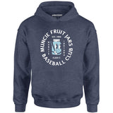 Muncie Fruit Jars - Indiana - Vintage Defunct Baseball Teams - Unisex Hoodie