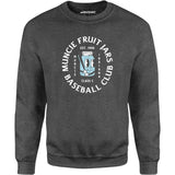 Muncie Fruit Jars - Indiana - Vintage Defunct Baseball Teams - Unisex Sweatshirt