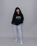 Music Heals Crewneck Black Sweatshirt