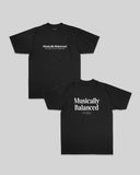 Musically Balanced 2.0 Black Tee