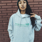 Musically Balanced Grey Hoodie