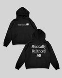 Musically Balanced V2 Black Hoodie