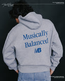 Musically Balanced V2 Grey Hoodie