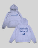 Musically Balanced V2 Grey Hoodie