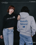 Musically Balanced V2 Grey Hoodie
