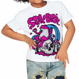 Dunk Active Fuchsia DopeSkill Toddler Kids T-shirt Stay Busy Graphic