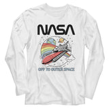 NASA - To Space Long Sleeve Boyfriend Tee