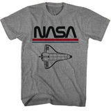 NASA - Worm Logo Shuttle Boyfriend Tee