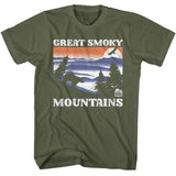 National Parks - GSM Bear And MTNS Dark Boyfriend Tee
