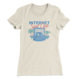 Internet Surf Club Funny Women's T-Shirt