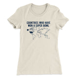 Countries Who Have Won A Super Bowl Women's T-Shirt