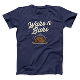 Wake 'N Bake Funny Thanksgiving Men/Unisex T-Shirt