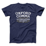 Oxford Comma Appreciation Society Funny Men/Unisex T-Shirt