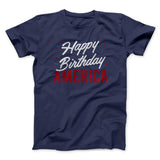 Happy Birthday America Men/Unisex T-Shirt