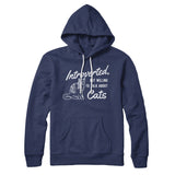 Introverted But Willing To Talk About Cats Hoodie