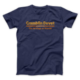 Cramblin Duvet Advertising Men/Unisex T-Shirt