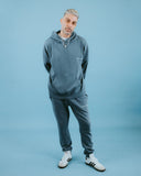 Necessary Lounge Pebble Blue Hoodie