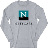 Netscape - Vintage Internet - Long Sleeve T-Shirt