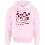 Nevada Lunatics - Missouri - Vintage Defunct Baseball Teams - Unisex Hoodie