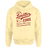 Nevada Lunatics - Missouri - Vintage Defunct Baseball Teams - Unisex Hoodie