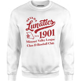 Nevada Lunatics - Missouri - Vintage Defunct Baseball Teams - Unisex Sweatshirt