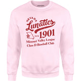 Nevada Lunatics - Missouri - Vintage Defunct Baseball Teams - Unisex Sweatshirt