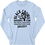 New Haven Black Crows - Connecticut - Vintage Defunct Baseball Teams - Long Sleeve T-Shirt