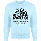 New Haven Black Crows - Connecticut - Vintage Defunct Baseball Teams - Unisex Sweatshirt