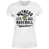 New Haven Nutmegs - Connecticut - Vintage Defunct Baseball Teams - Women's T-Shirt