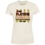 New Playdium - Chicago, IL - Vintage Bowling Alley - Women's T-Shirt