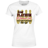New Playdium - Chicago, IL - Vintage Bowling Alley - Women's T-Shirt