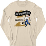 New Recreation Alleys - Washington D.C. - Vintage Bowling Alley - Long Sleeve T-Shirt