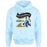 New Recreation Alleys - Washington D.C. - Vintage Bowling Alley - Unisex Hoodie