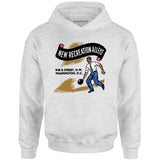 New Recreation Alleys - Washington D.C. - Vintage Bowling Alley - Unisex Hoodie